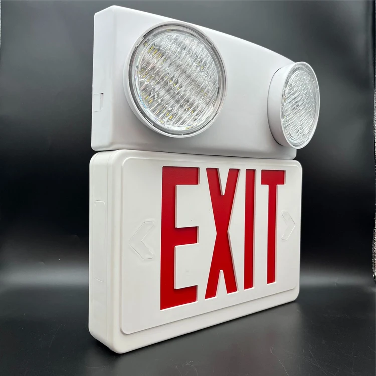 6W 3hs Australia led fire emergency light wall mounted led exit sign emergency light