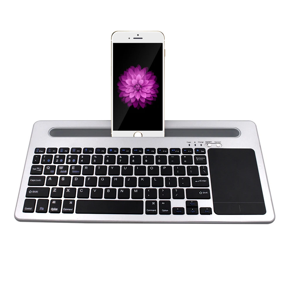 Wireless With Touchpad Ergonomic Gaming Phone Keyboard