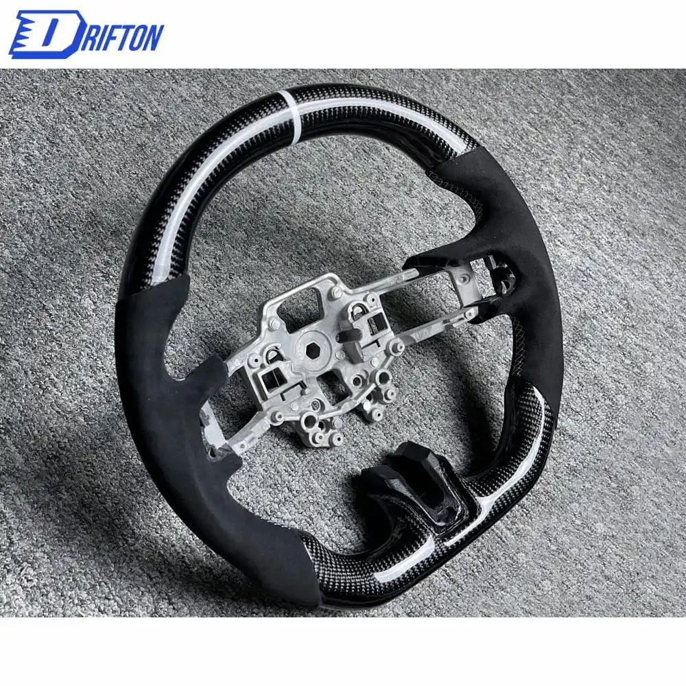 Customize Style Steering Wheel (Alcantara) For Ford Mustang