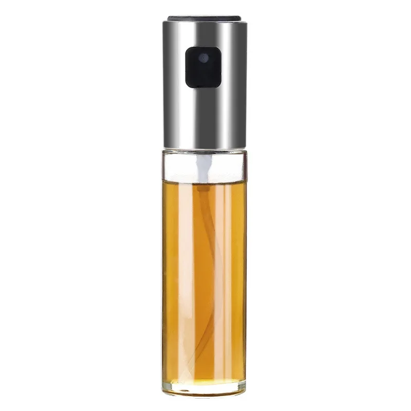 
New products Stainless steel glass kitchen oiler sauce oliver oilcan oil can bottle with funnel oil bottle for kitchen 