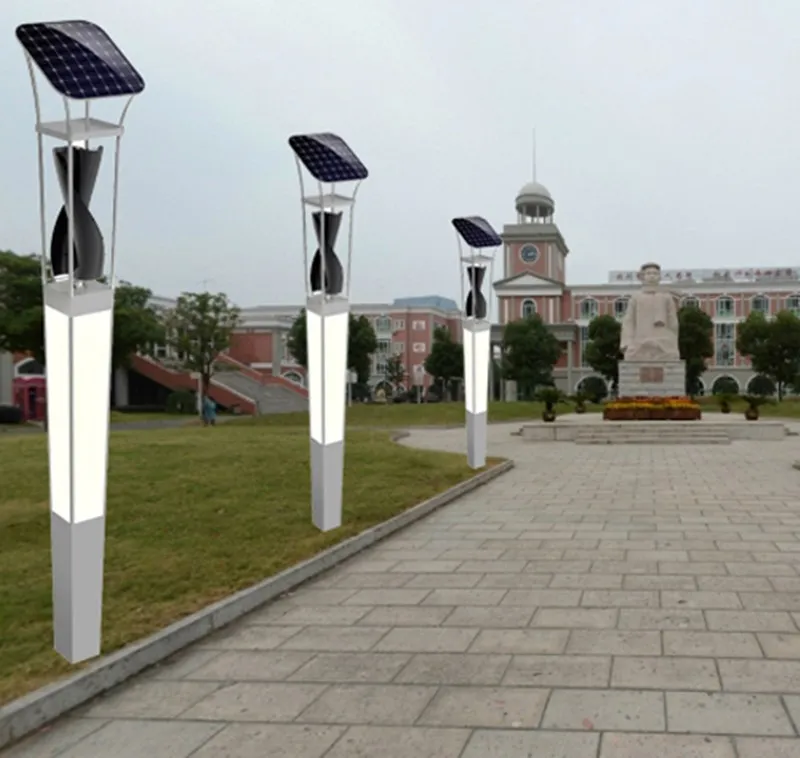 Solar wind hybrid power system street light wind turbine light solar panel wind & solar street lighting