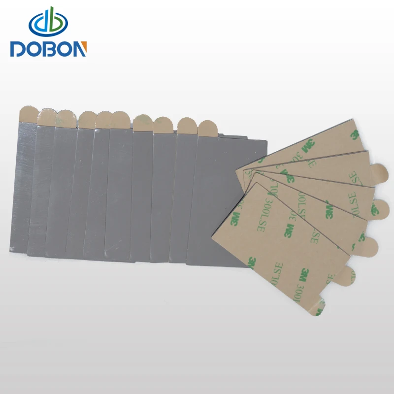 3M adhesive backed thermal conductive silicone film insulation voltage resistant thermal conductive auxiliary material