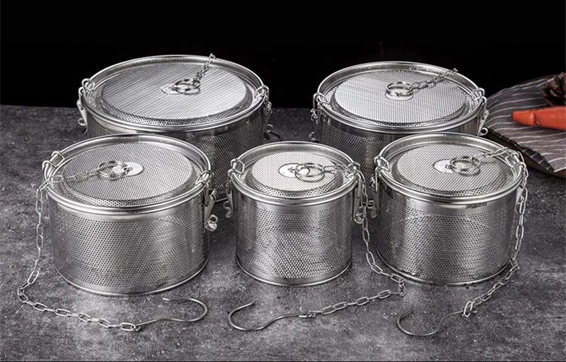 Perforated Steam, Boil, Fry Accessory Basket. Fits 30-Quart Bayou Classic Turkey Fryers