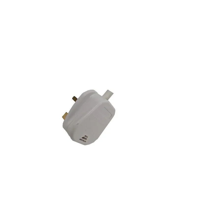 White CE Approval UK Type 6 Way extension socket power