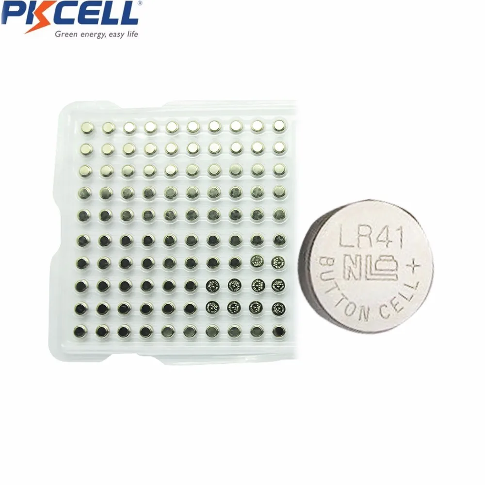 PKCELL 0% hg Watch Battery  Ag4   D377 626 Lr626 Sr66 Sr626Sw  1.5V  Alkaline button battery 5B