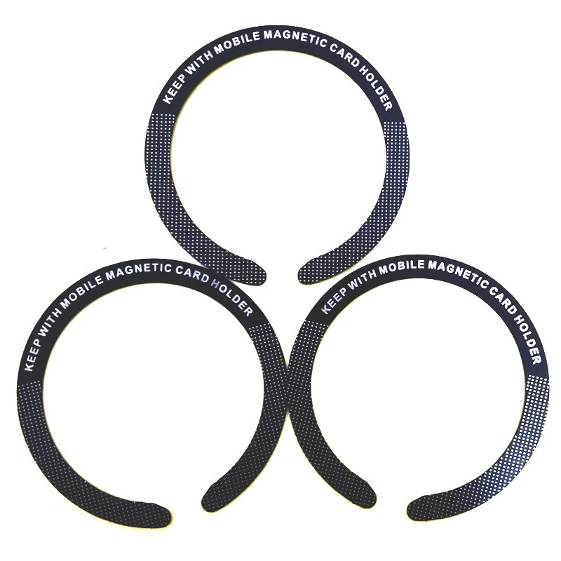 Factory wholesale mobile phone wireless magnetic ring stainless steel laser mag safe for iphone magsafe ring