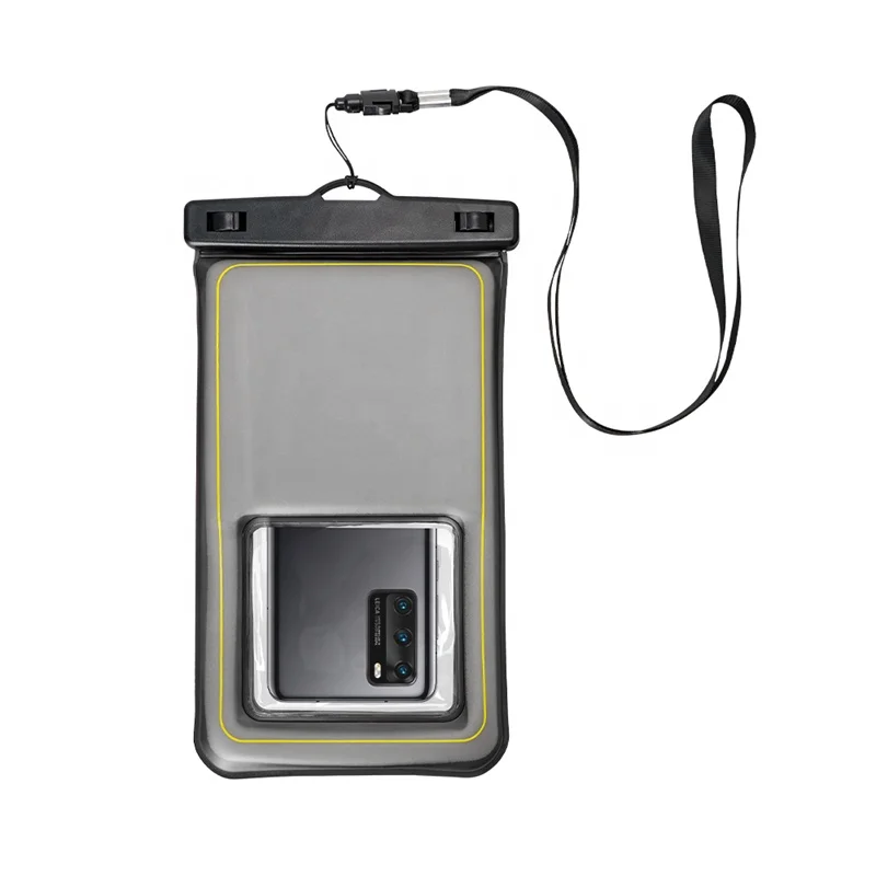 New arrival pvc wrater proof bag mobile touch screen protection IPX8 phone waterproof pouch