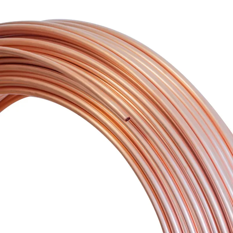 C1100 C12200 1/4' 3/8' 1/2' 3/4' 15meters/coil copper pancake coil copper pipes for air conditioner
