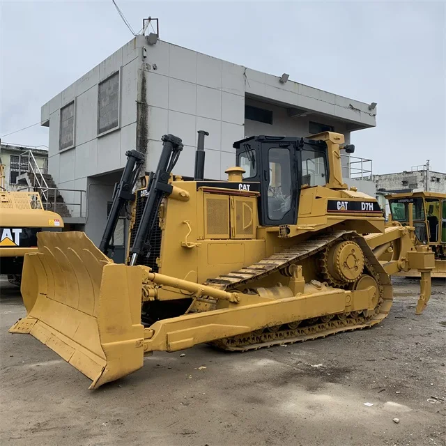 Бульдозер caterpillar d7h с низким сроком работы 100% Япония по хорошей цене б/у бульдозеры cat d7 d8