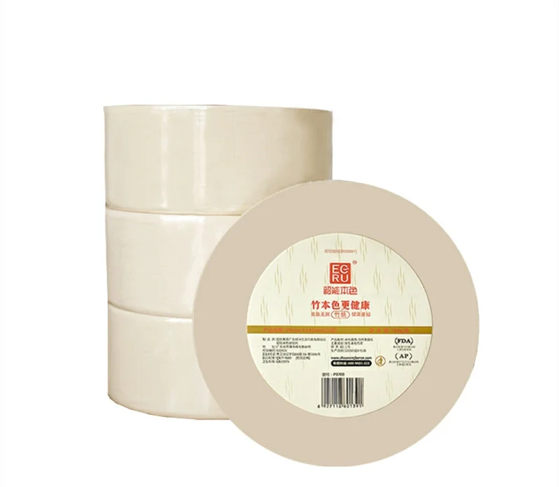 Eco Friendly Bamboo Fiber 2-12 Ply Degradable  Large Toilet Paper Big Rolls 12 ply toilet paper