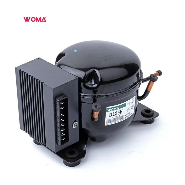 WOMA DL25H DL19H 12-24V DC Refrigeration vehicle Solar Compressor