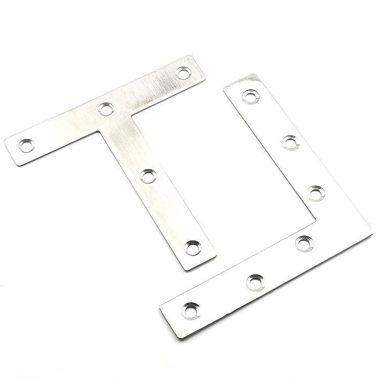 Stainless steel Angle code reinforcement  right Angle fixed block connector furniture iron sheet L shape T shape