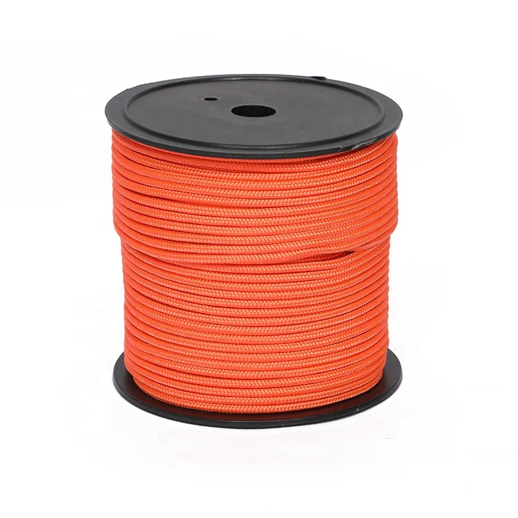 High Breaking Strength 32 plait polyester braided 4mm djembe rope