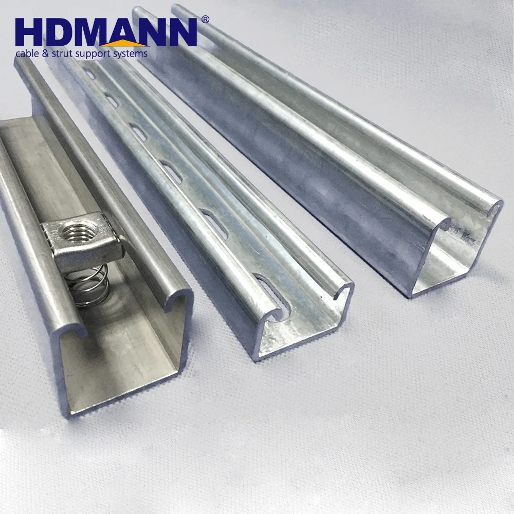 Strut Channel Hot Dipped Galvanized in DuBai Qatar Oman Uae Libya