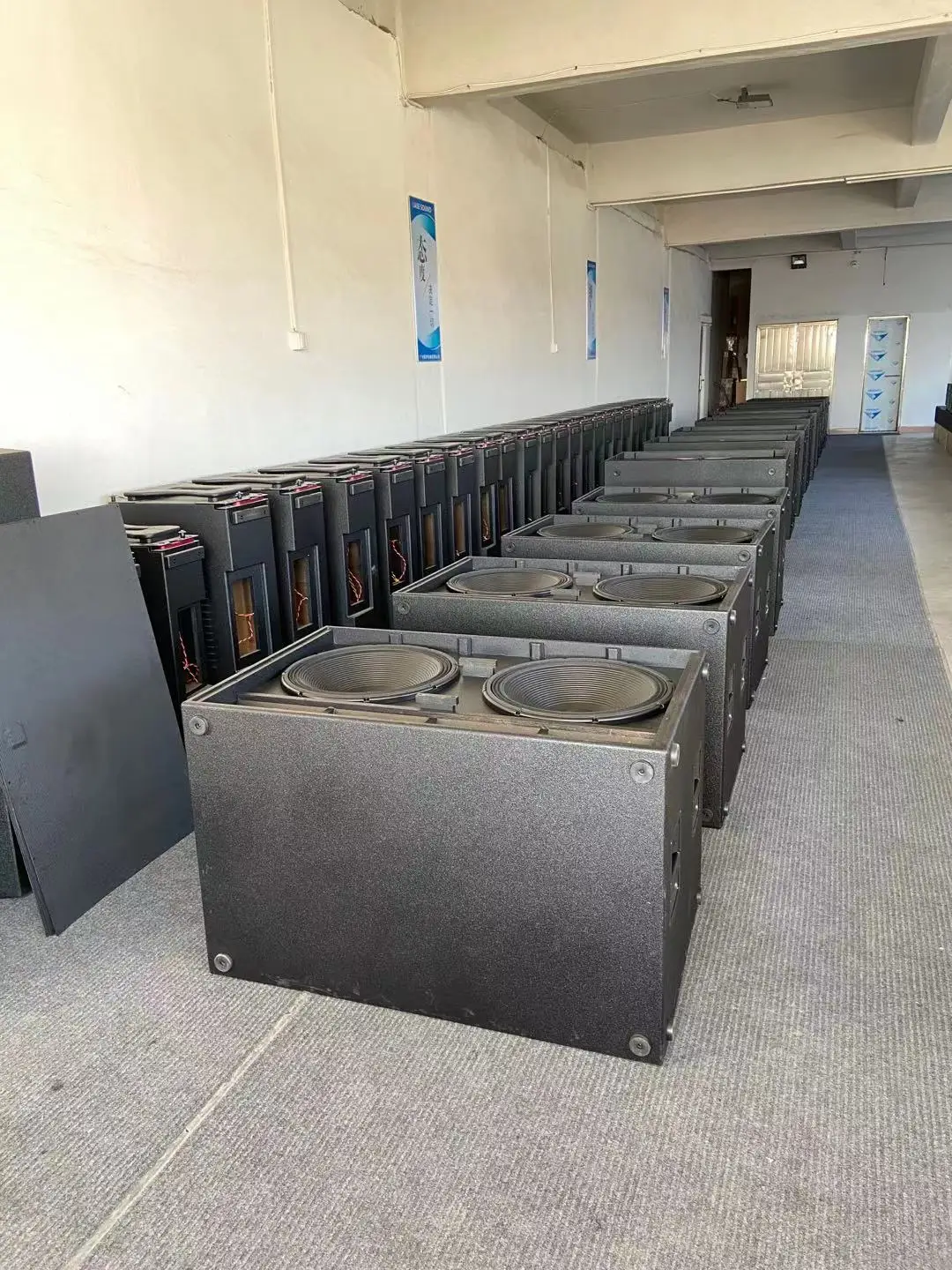 Lase Sound outdoor hgh power dj professional speaker box audio stage live sound system speakers dual 18 inch RCF SUB8006 subwoofer
