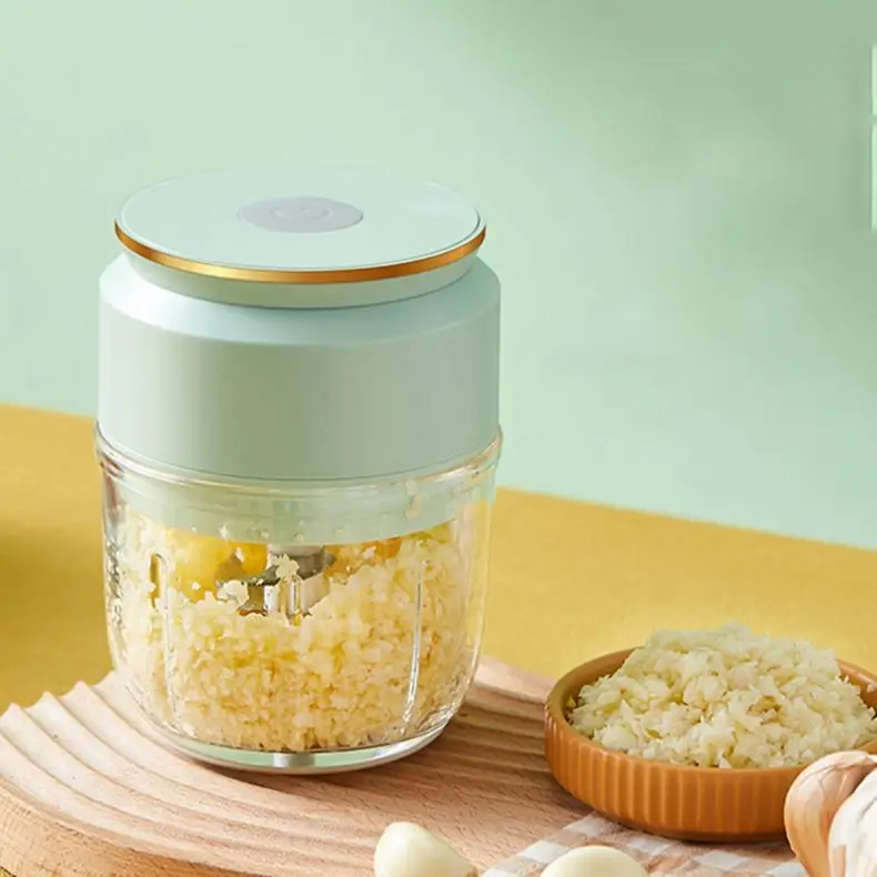 Popular cutomatic dishes pounding garlic mashed machine Household garlic Chopper