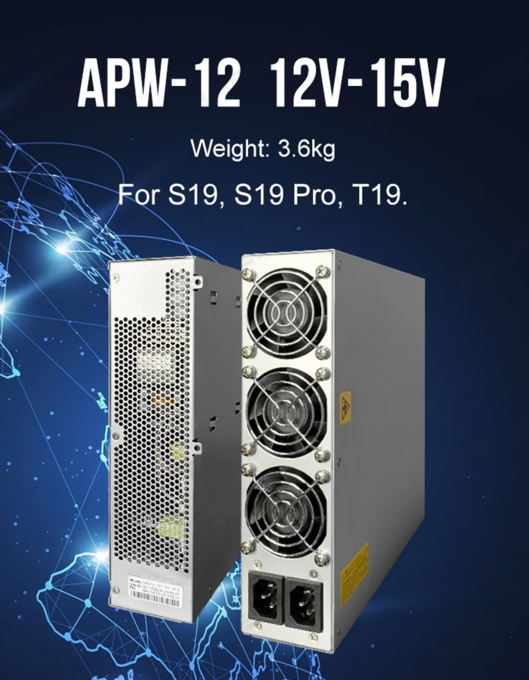 Блок питания Bitmain APW3 APW5 APW7 APW8 APW9 APW12 блок для