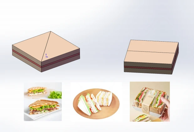 Wanlisonic Factory Price Ultrasonic Sandwich Cutting Machine with German Titanium Alloy Blade
