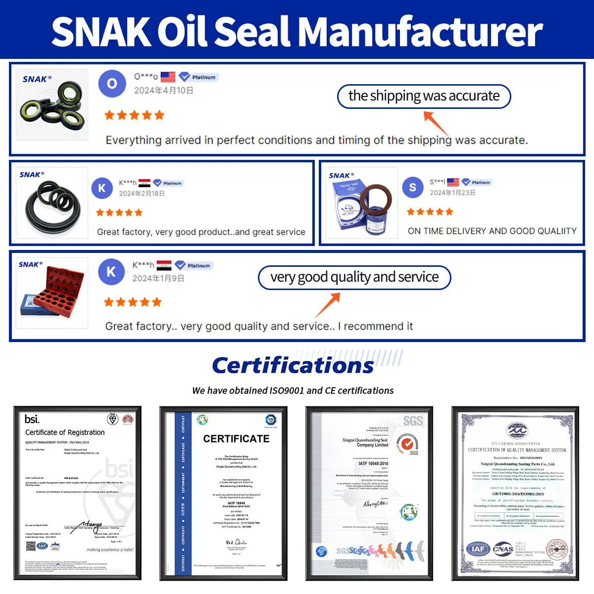 SNAK X- Ring NBR FKM o-ring 10.82*1.78 High temperature resistant Waterproof Hydraulic parts resistance rubber oil seal