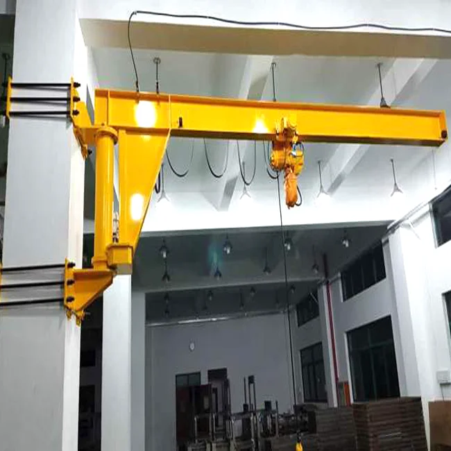 High Quality 500 kg 1 Ton 2 Ton 3 Ton Electric Lifting Equipment Arm 4m 5m Wall Jib Crane Cantilever Crane