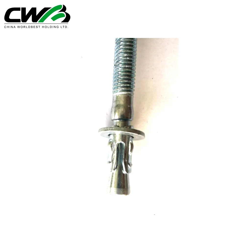 Customized stainless steel expansion wedge anchor bolt wedge anchor