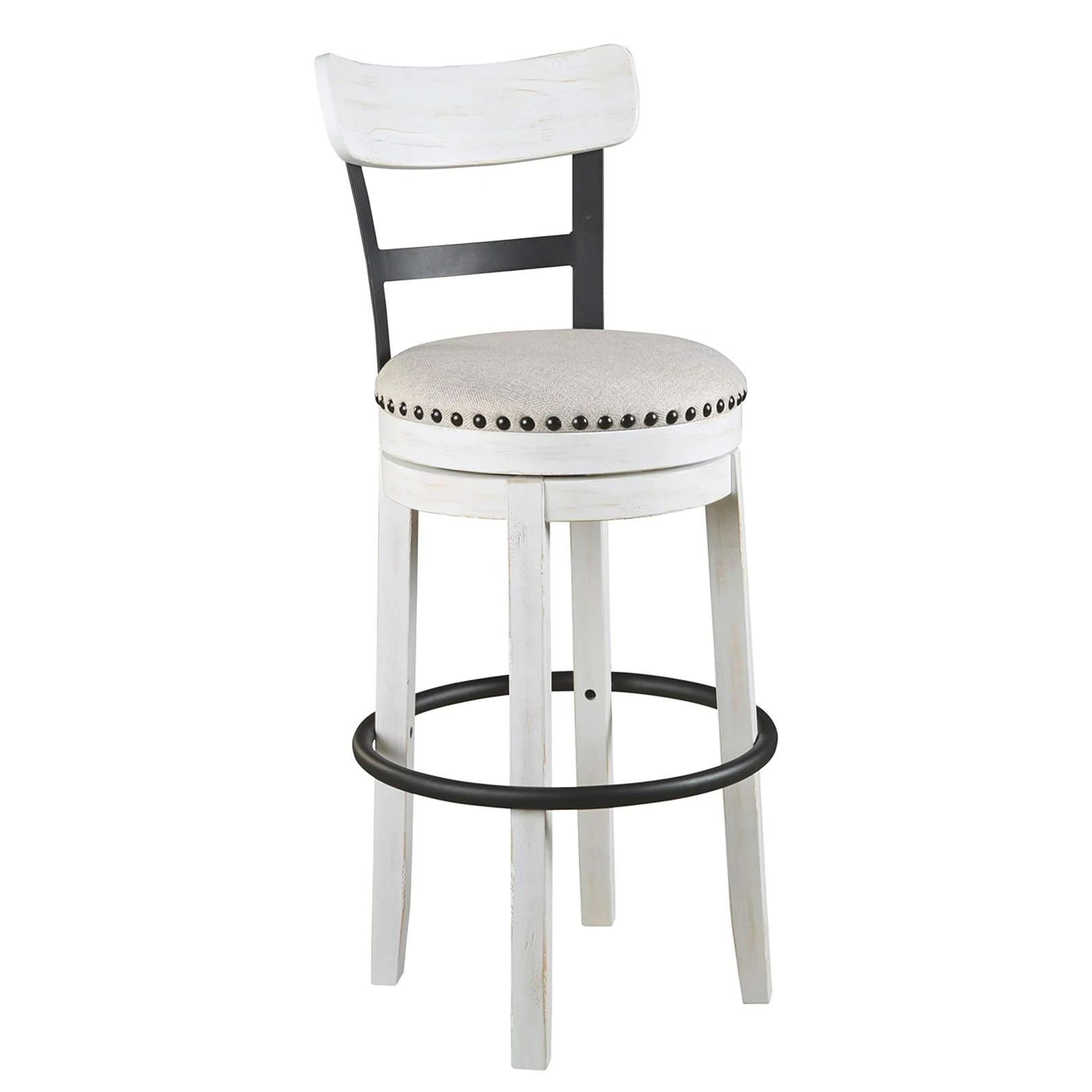 Modern Swivel Pub Height Barstool Bar Chair High Bar Stools