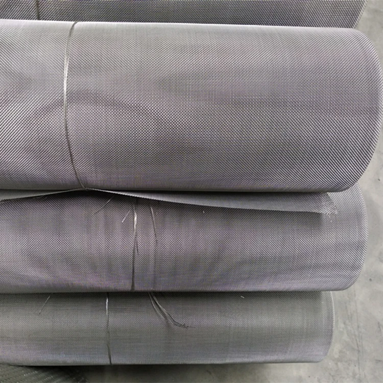 High strength SS304 80 mesh 0.14mm wire stainless steel wire mesh filtering screens