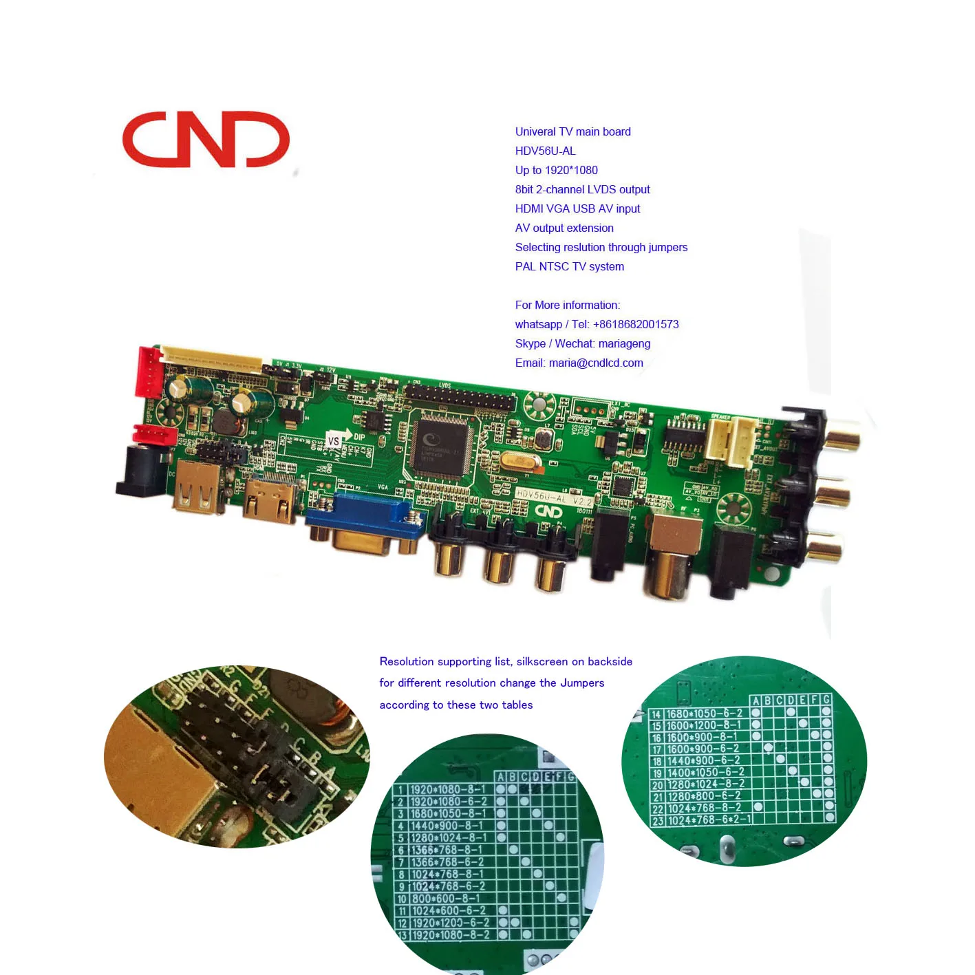  HDV56U-AS DS-V56 HDV56U-AL Universal 2AV PAL NTSC 1080P LED TV запасные части основной контроллер материнская тюнер карта