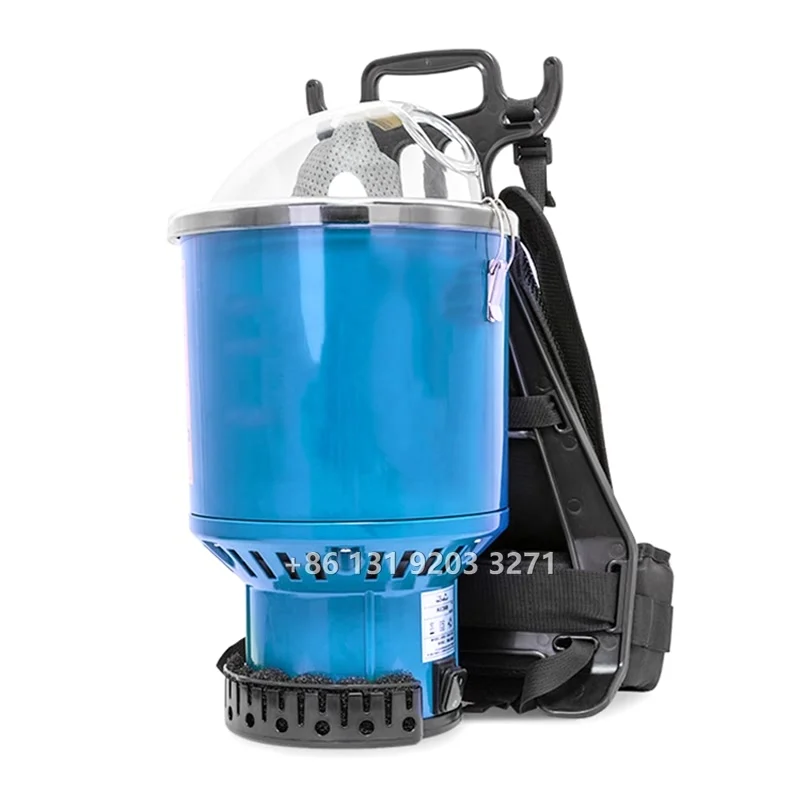 Industrial Corded Spare Parts Replacement Sold Separately Strong Suction Efficient Dry Cleaning Backpack Vacuum Cleaner With Bag