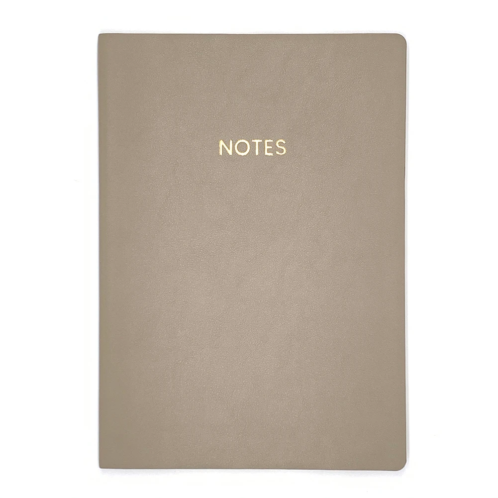 2022 Stationery Products School Supplies Soft Cover Leather Notebook For College Students