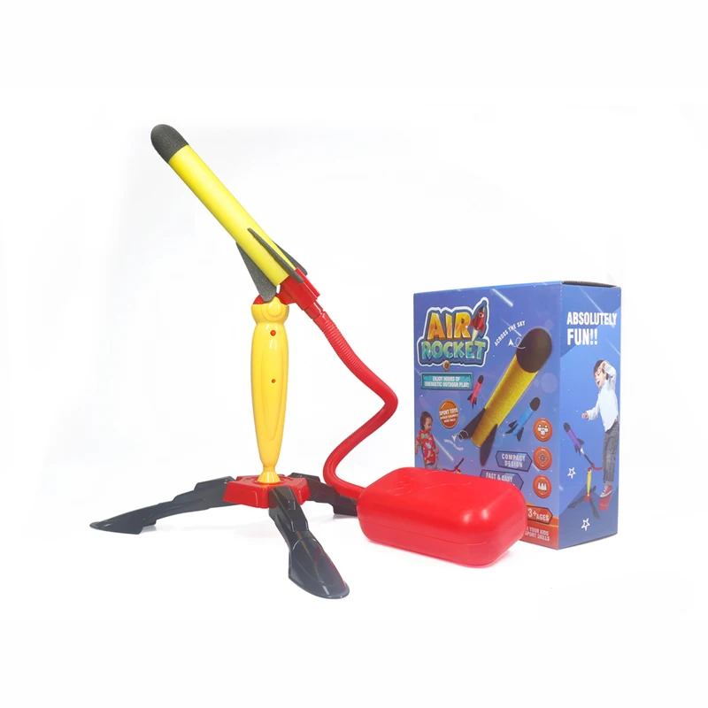 hot selling outdoor air rocket launcher kids 400 feet Stomp Rocket Toy for children