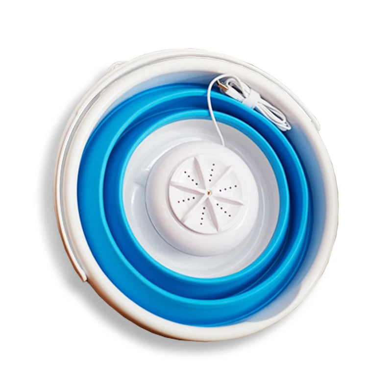 Высококачественная Мини Складная Стиральная машина 8 л силиконовая портативная