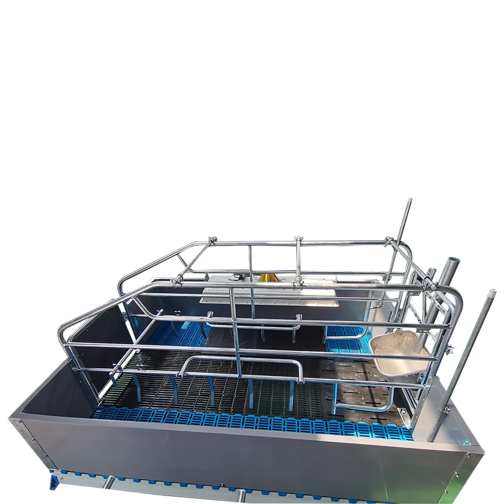 Hot galvanized piggery equipment farrowing crate farrowing pen for sale