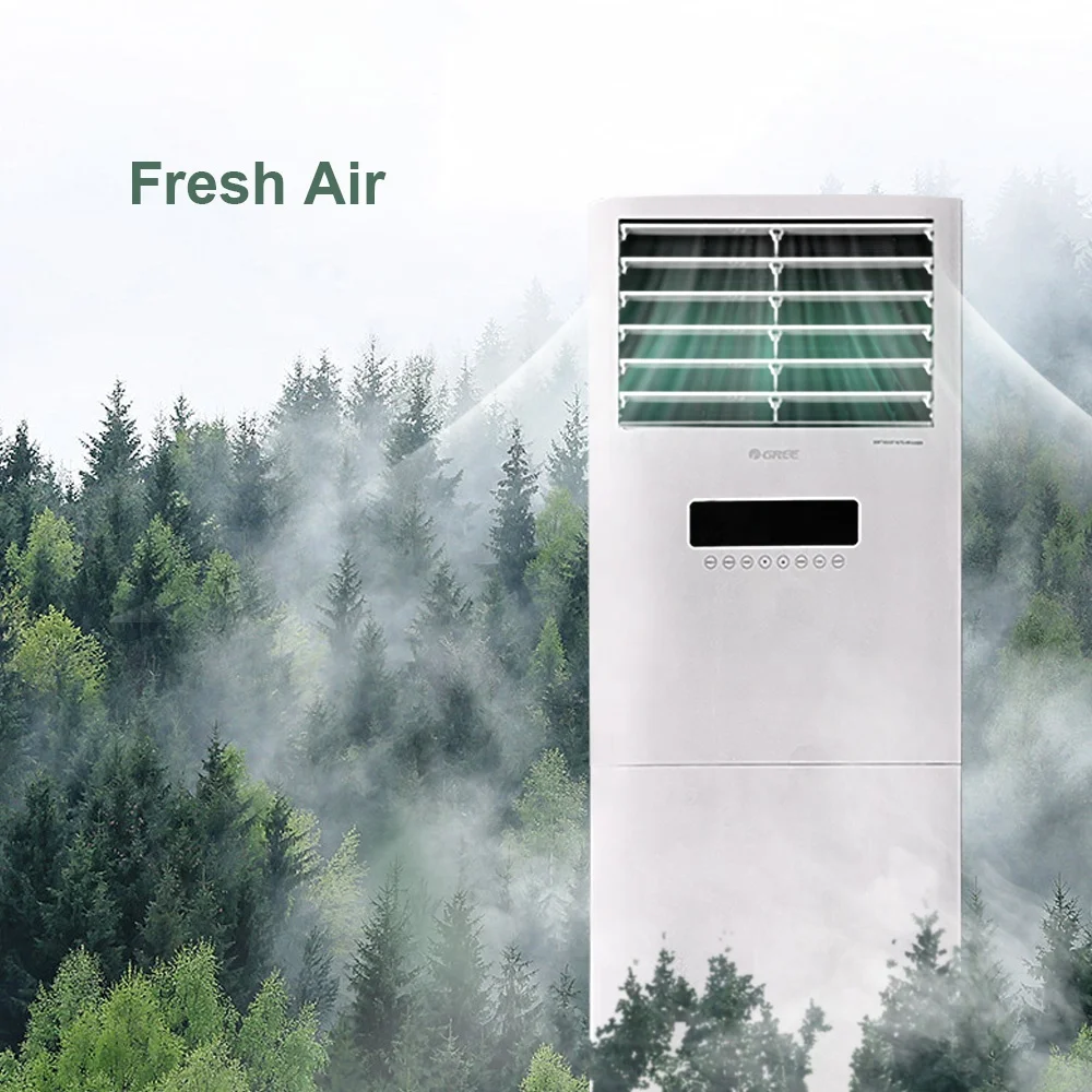 220V 50Hz Home Air Conditioners Gree Cheaper Floor Standing Air Conditioning 36000Btu 48000Btu Inverter Vertical Cabinet Ac Unit