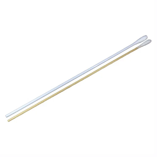 Disposable Medical Sterile Individually Wrapped Plastic Stick Wooden Stick Cotton Swab