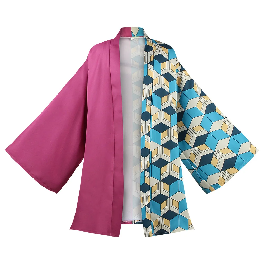 Wholesale Demon Slayer Halloween Kimono Cosplay Kochou Shinobu Tanjirou Tanjirou Long Cape Coat