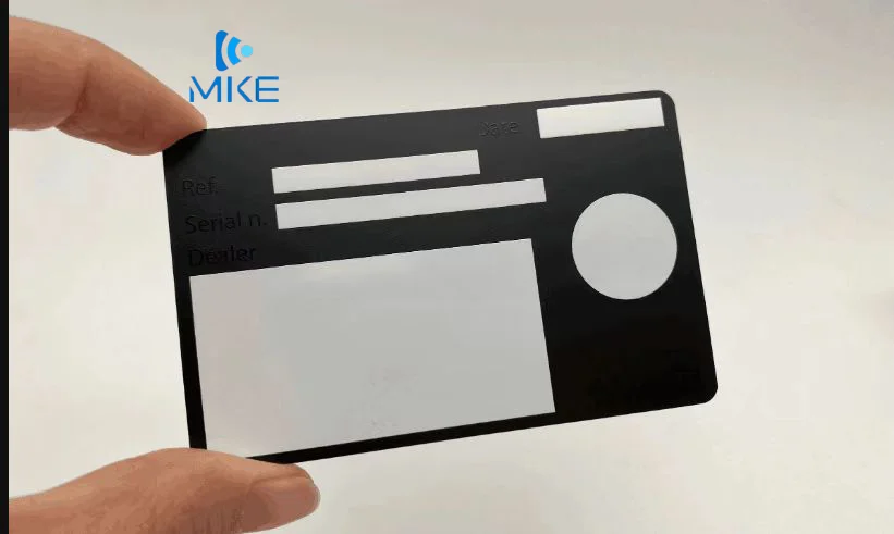 24k gold metal digital business nfc card