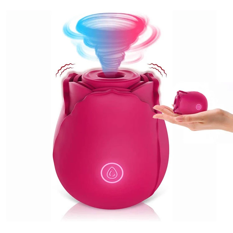 
Amazon Hot Sale Dildo Vagina Mini Egg Vibrator Pleasure Nipple Suckers Stimulator Sex Toys Women Clitoral Sucking Rose Vibrator 