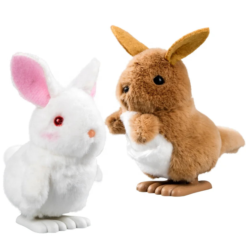 Kids Classic Educational toys Wind Up animal rabbit and kangaroo Clockwork Toys new design For Children wind up toys