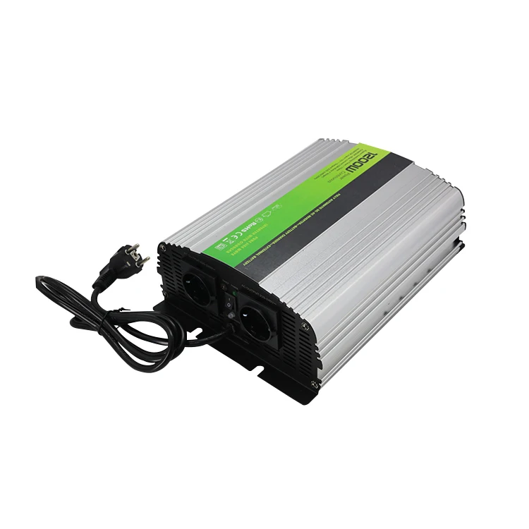 Pure sine wave inverter 1500W power inverter built in battery