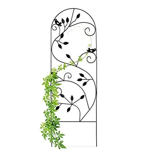 Wrought Iron Tall Spin Trellis Flower Support Garden Structure  for iron trellis and wrought iron trellis in Home & Garden