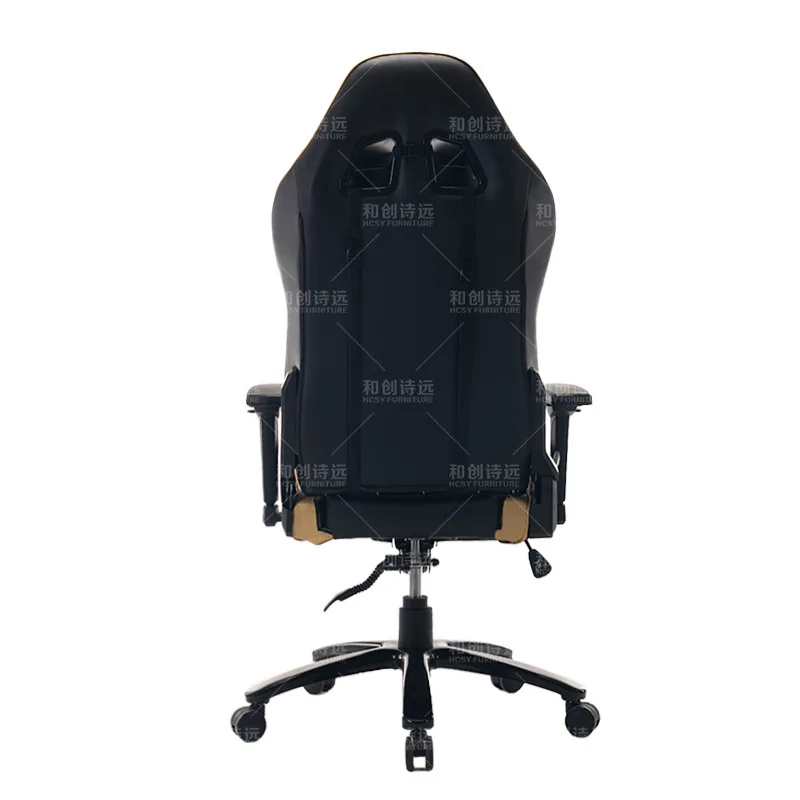Cheap Commercial Leather Office bossin gaming race chair with footrest