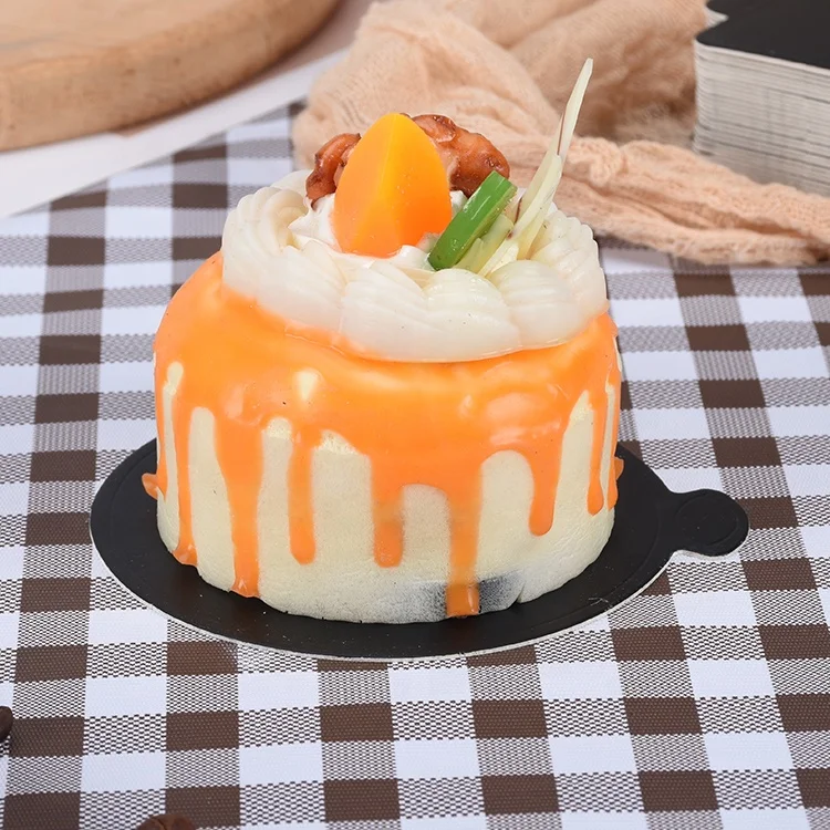 2.5 mm high quality  gold cardboard base rectangular paper cake board