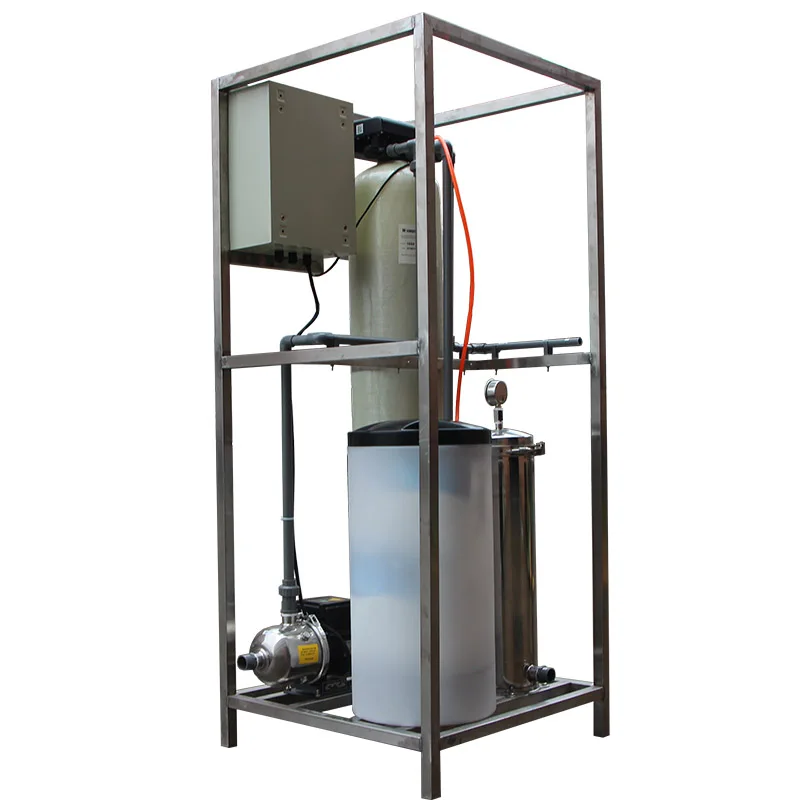 2000L/h Ion Exchange Resin Water Softener for Remove Water Hardness