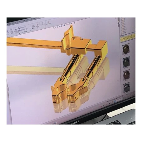 Solid works combine metal plastic tool machine design services industry