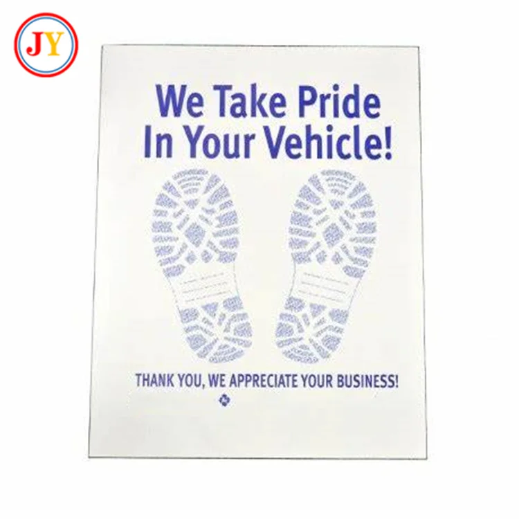 Best Price Superior Quality Car Decorative Disposable Paper Auto Car Floor Matting Mats