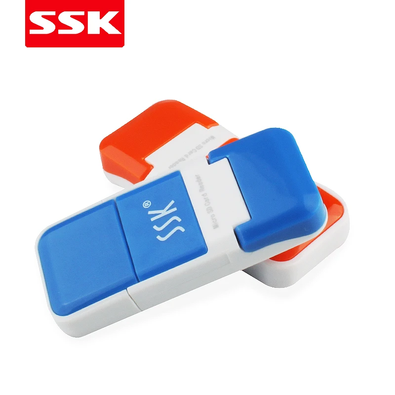  SSK миниатюрный кардридер usb 2 0 высокоскоростной micro SD card с одной диафрагмой