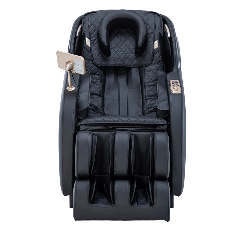 High quality soft Pu leather Heat therapy Thai Stretch Relieve Fatigue  Ergonomic massage chair
