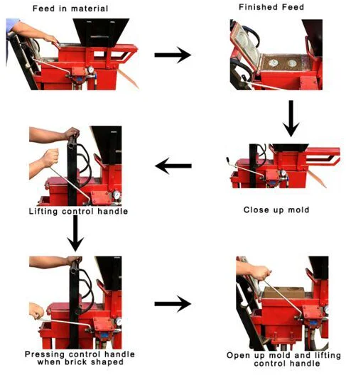 ecological bricks-hydraulic press Eco Brava B for Gabbinese