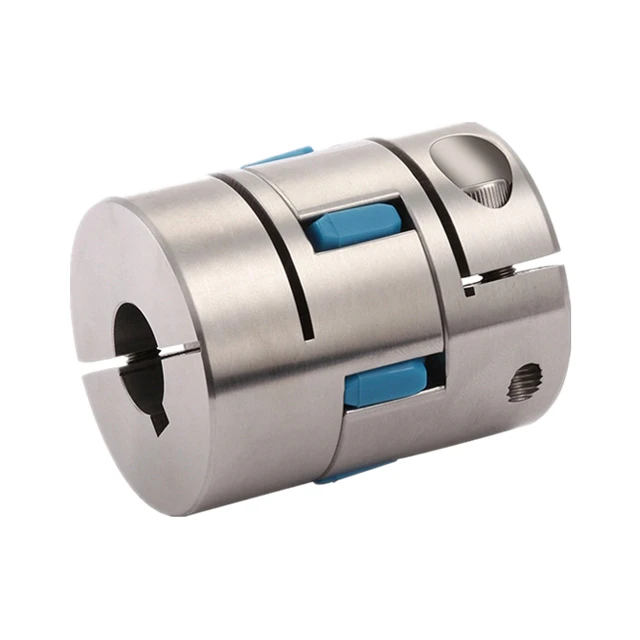 Customized Jaw Coupling Shaft Coupling CNC Stainless Steel Flexible Coupling